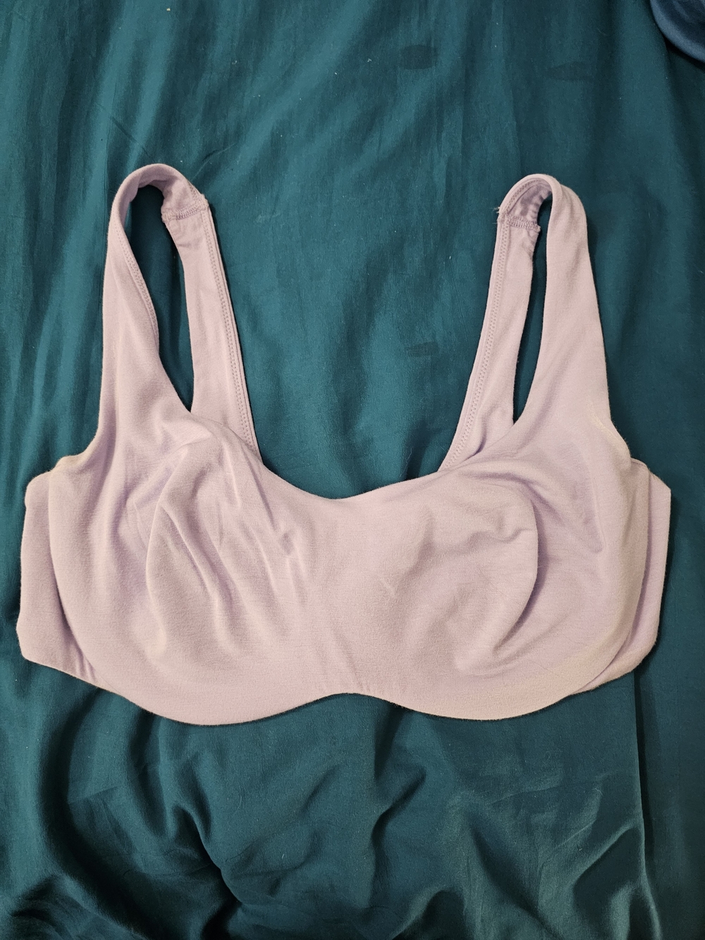 Victoria Secret pink 36c Soft Lavender Wireless Scoop Bralette - Women Intimates